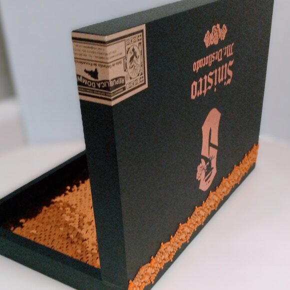 Suenos de Saundra Upcycled, EXTREMELY RARE, Sinistro Cigar Box, Accent - Picture 6 of 10